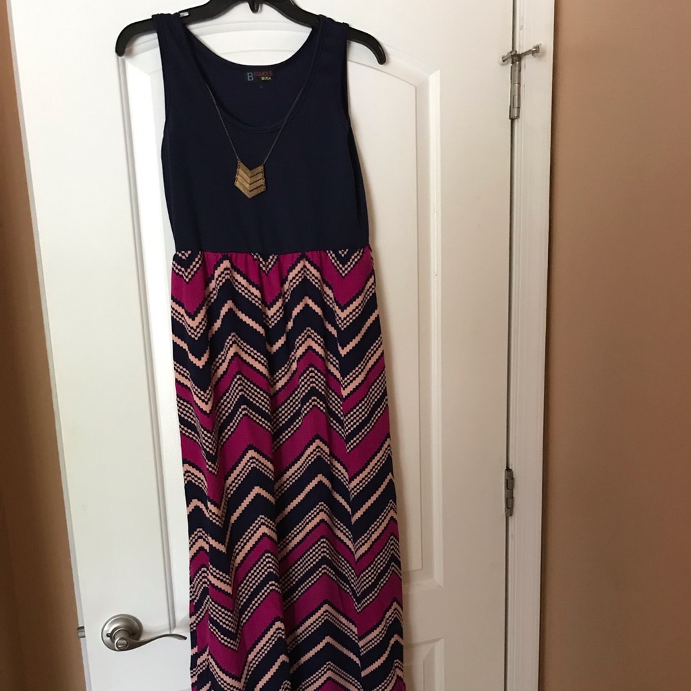 Chiffon maxi dress